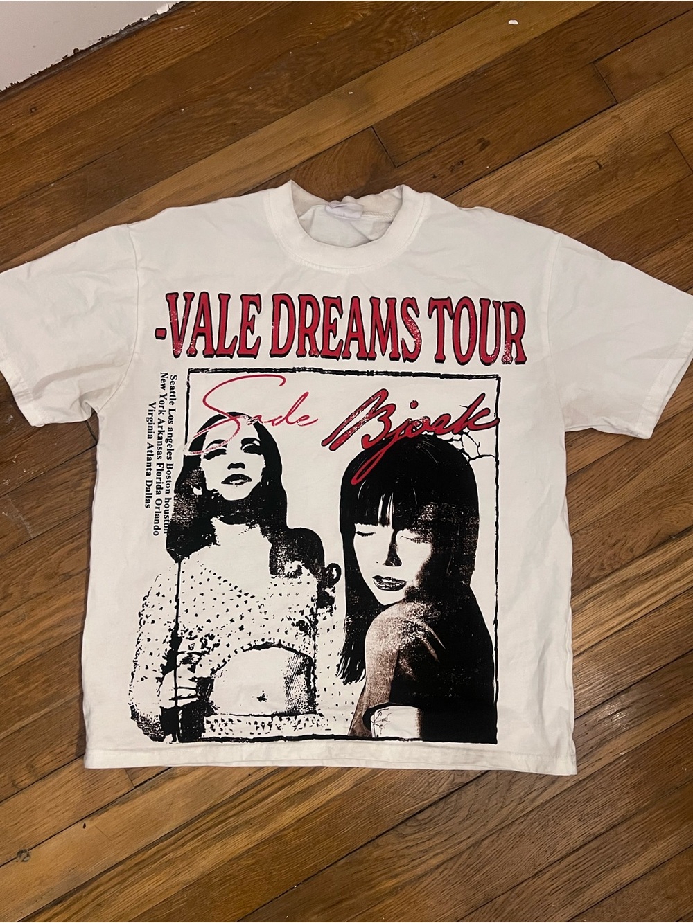 Vale Dreams Tour Graphic Short Sleeve Tee - White